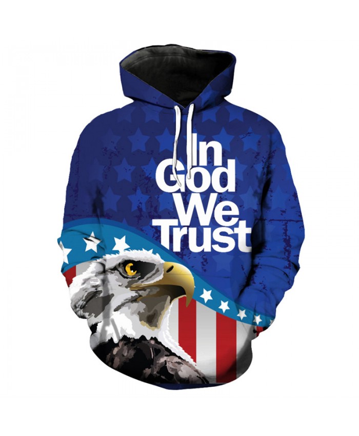 Fashion men's hoodie eagle series fun fashion hooded pullover sportswear Casual Hoodie Autumn Tracksuit Pullover Hooded Sweatshirt