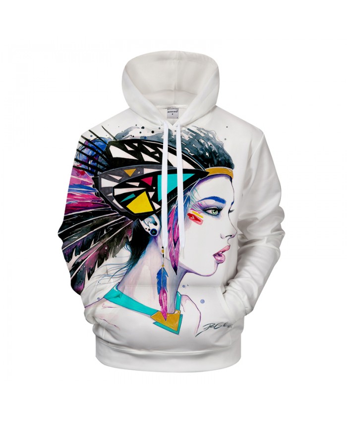 Feathers by Pixie cold Art Girl Printed 3D Hoodies Men Women Sweatshirts Tracksuits Brand Pullover Male Jacket