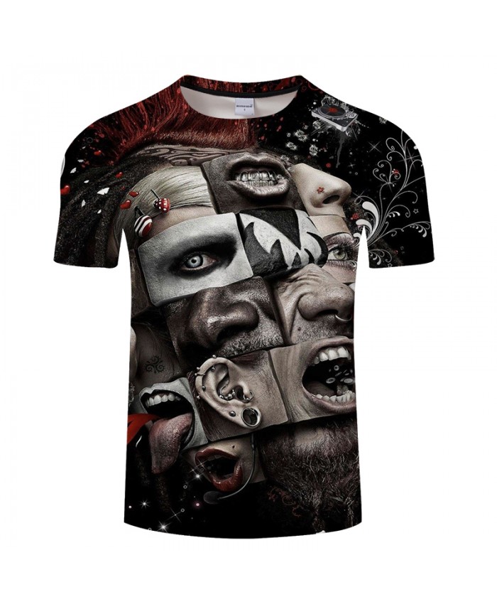 Feature 3D t shirt Men tshirt Pattern T-Shirt Summer Casual Tops Short Sleeve Tees O-neck Streetwear Male Drop Ship
