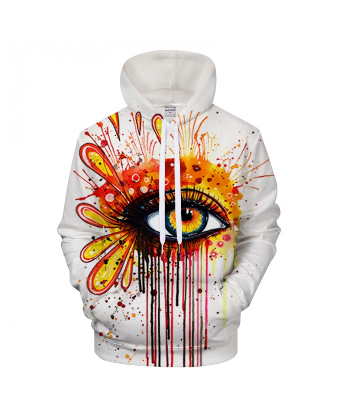 Fire and Ice by Pixie cold Art 3D Eye Printed Hoodies Men Women Sweatshirts Tracksuits Brand Pullover Drop Ship