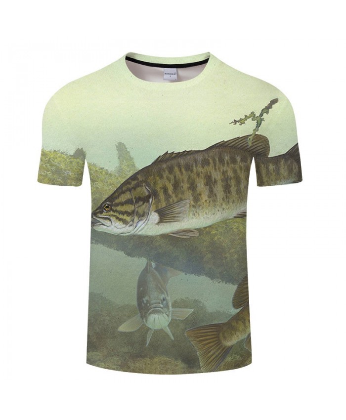 Fish In The Ocean 3D Print T Shirt Men tshirt Summer Casual Slim Men tshirt Short Sleeve O-neck Tops&Tee Drop Ship