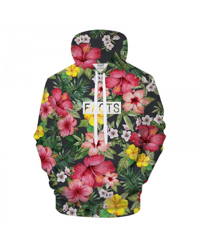 Flower 3D Hoodie Men Women Hoodies Print Hoody Streatwear Sweatshirts Brand Jacket Pullover Tracksuit Petal Drop ship