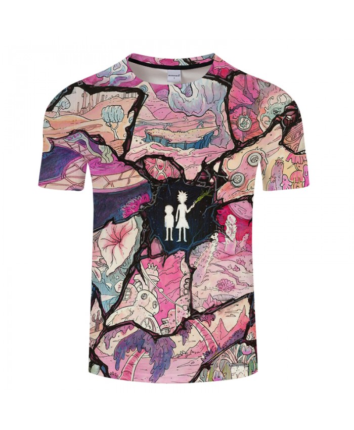 Flower&Children 3D Print t shirt Men Women tshirt Summer Anime Short Sleeve O-neck Tops&Tees 2021 Picture Drop Ship