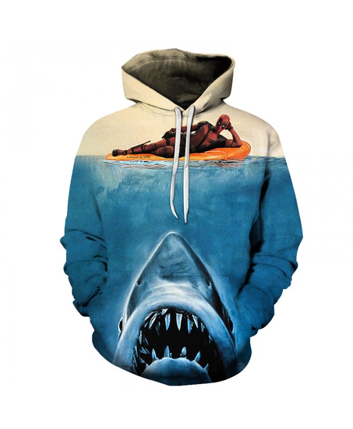 Fun Deadpool Hoodies Men Long sleeve Hooded Deadpool 2 Printed Casual Hoodies Men Women New Fashion Hip Hop Hoody Boy sweatshirt