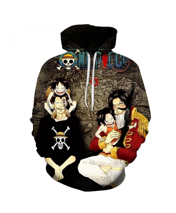 Funny Child One Piece 3D Hoodies Mens Pullover Sweatshirt Fashion Men Hoodies Pullover Tracksuits Anime Hoodie Men