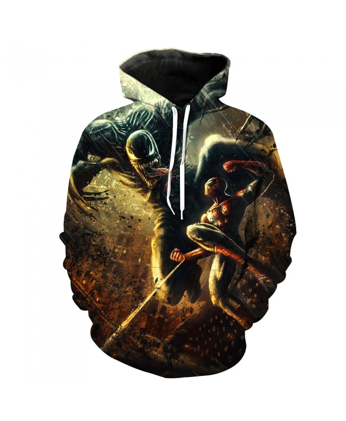 Funny Women Men Hoodie movies Venom 3D Print Casual Hoodies Sweatshirt Casual Pullover Sportswear