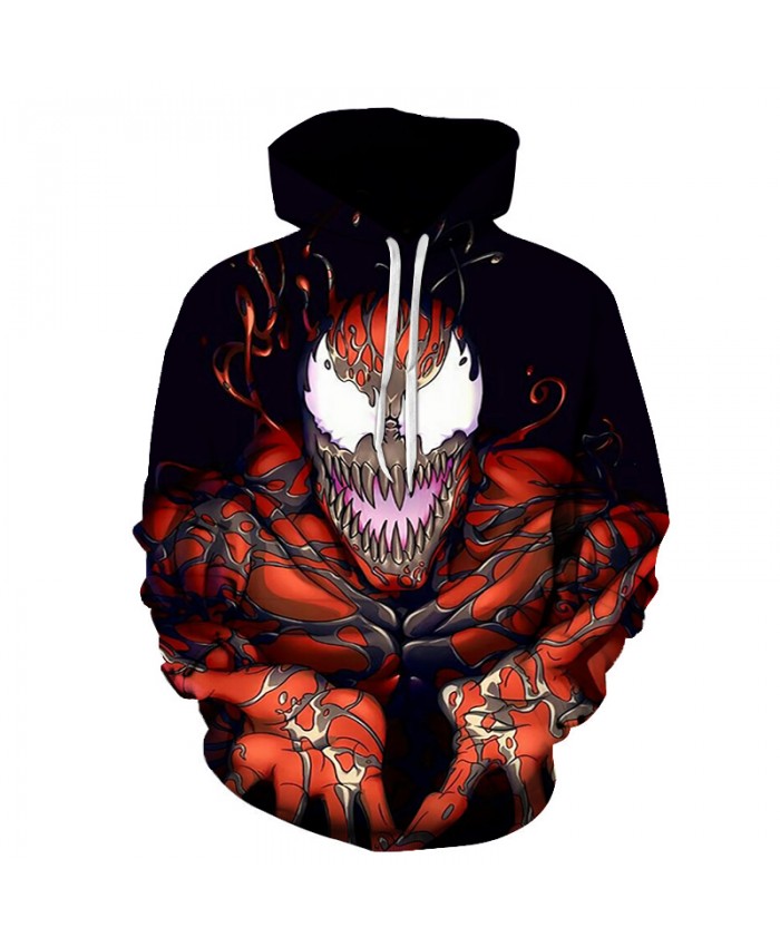 Funny Women Men Hoodie movies Venom 3D Print Casual Hoodies Sweatshirt Casual Pullover Sportswear F