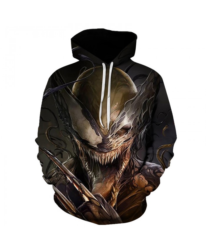 Funny Women Men Hoodie movies Venom 3D Print Casual Hoodies Sweatshirt Casual Pullover Sportswear H