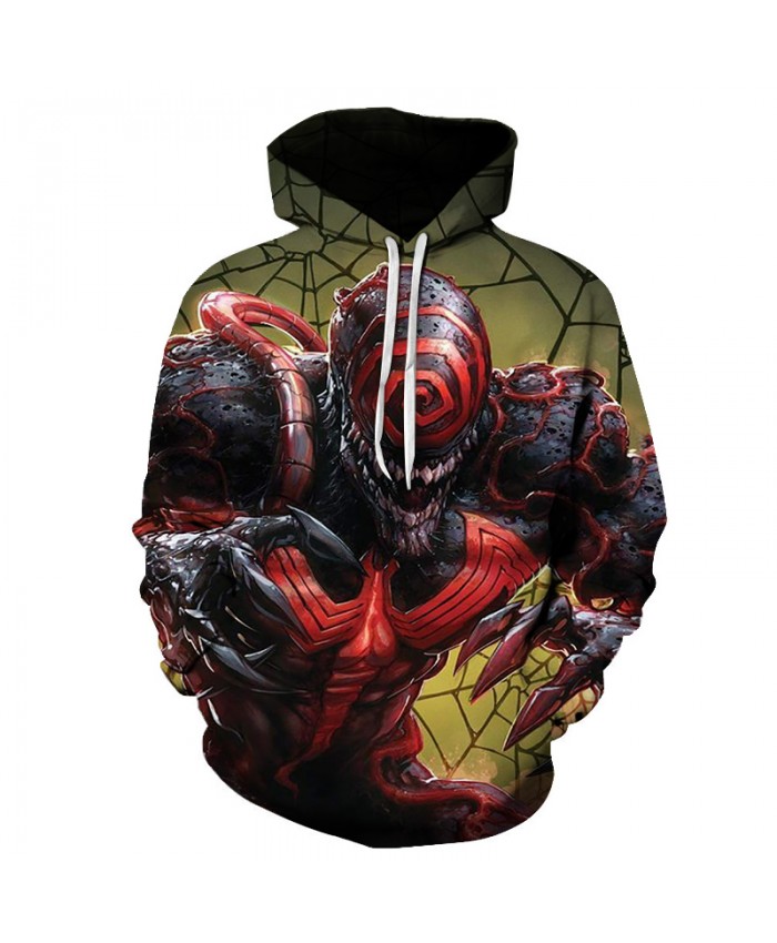 Funny Women Men Hoodie movies Venom 3D Print Casual Hoodies Sweatshirt Casual Pullover Sportswear L