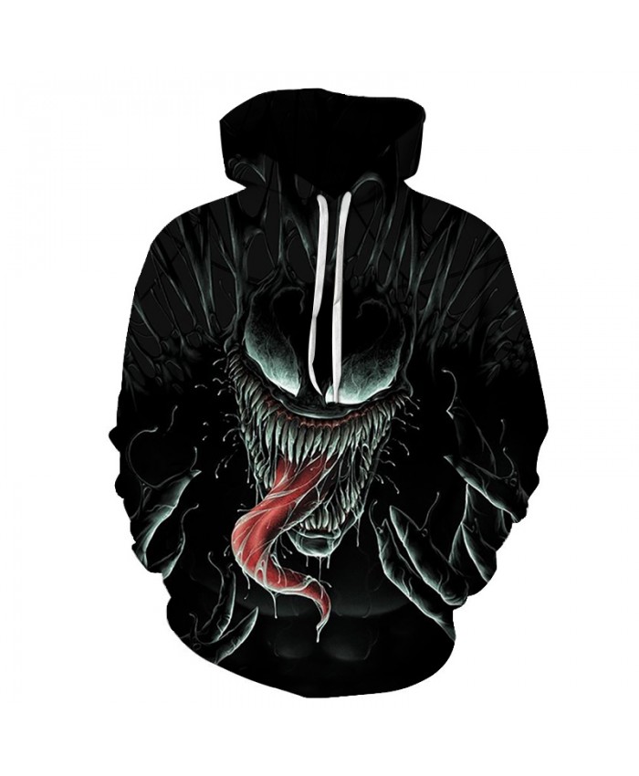 Funny Women Men Hoodie movies Venom 3D Print Casual Hoodies Sweatshirt Casual Pullover Sportswear M