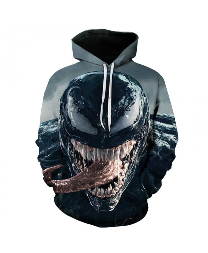 Funny Women Men Hoodie movies Venom 3D Print Casual Hoodies Sweatshirt Casual Pullover Sportswear N
