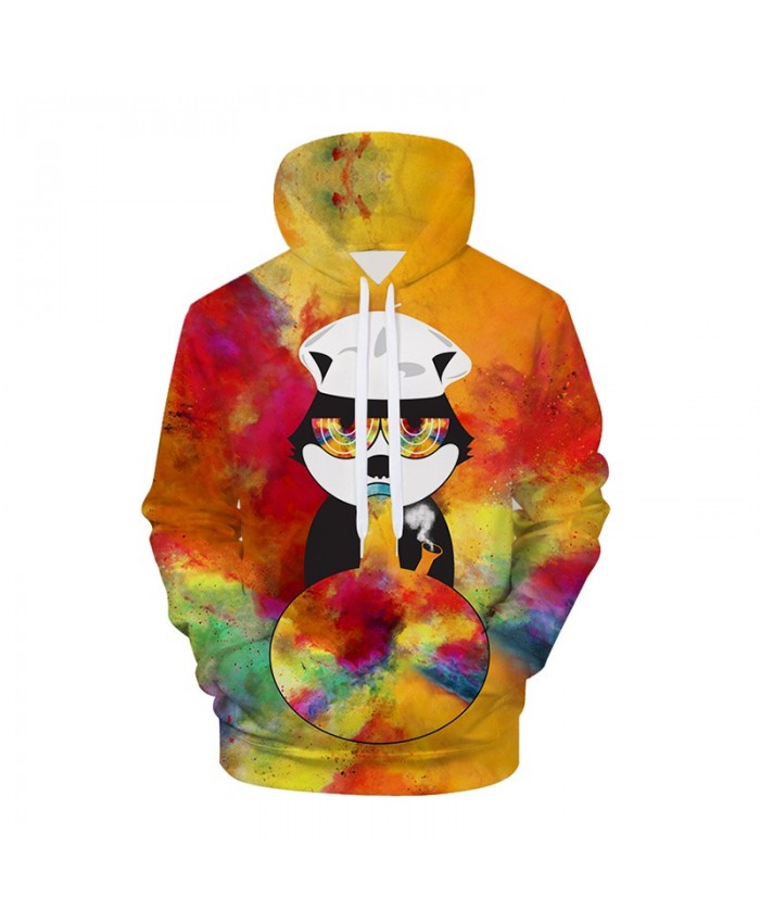 Galaxy 3D Hoodies Cat Hoodie Sweatshirts Animal Space Pullover Casual Tracksuits Brand Fashion Coats Streetwear Clothes A