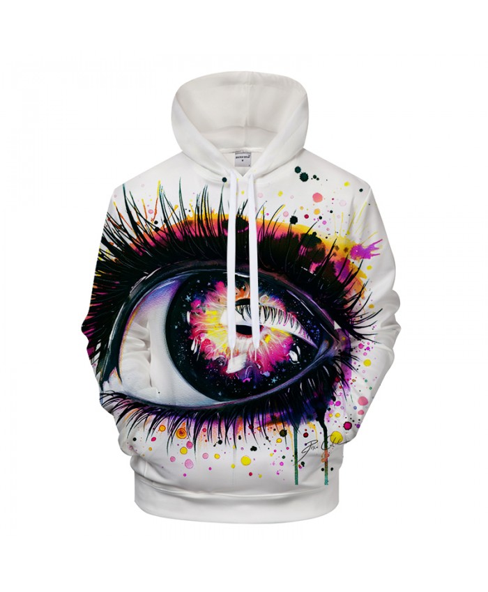 Galaxy Eye by Pixie cold Art Hot Sale 3D Hoodies Men Sweatshirt Fashion Tracksuits Casual Pullover Novelty Streetwear
