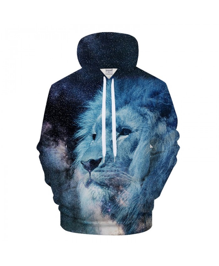 Galaxy Lion 3D Hoodies Sweatshirts Men Women tracksuits Space 3D Hoodie Unisex Pullover Autumn Winter Novelty Streetwear Brand
