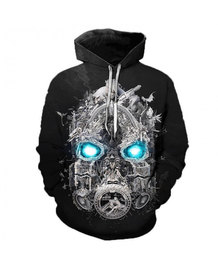 Game Borderlands 3 3D Printed Hoodies Men Women Singer Hooded Sweatshirts Spring Outerwear Plus Size Unisex Polluver C