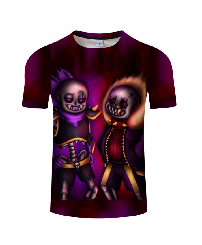 Ghost Brother 3D Print T shirts Men T-shirts Brand Top Tees Streetwear Summer Short Sleeve tshirt O-neck Drop Ship