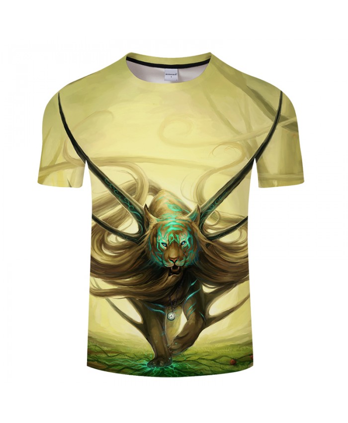 God of Evanescence By JojoesArt Tiger 3D Print t shirt Men Women tshirts Funny Short Sleeve O-neck Tops&Tees Camisetas Drop Ship