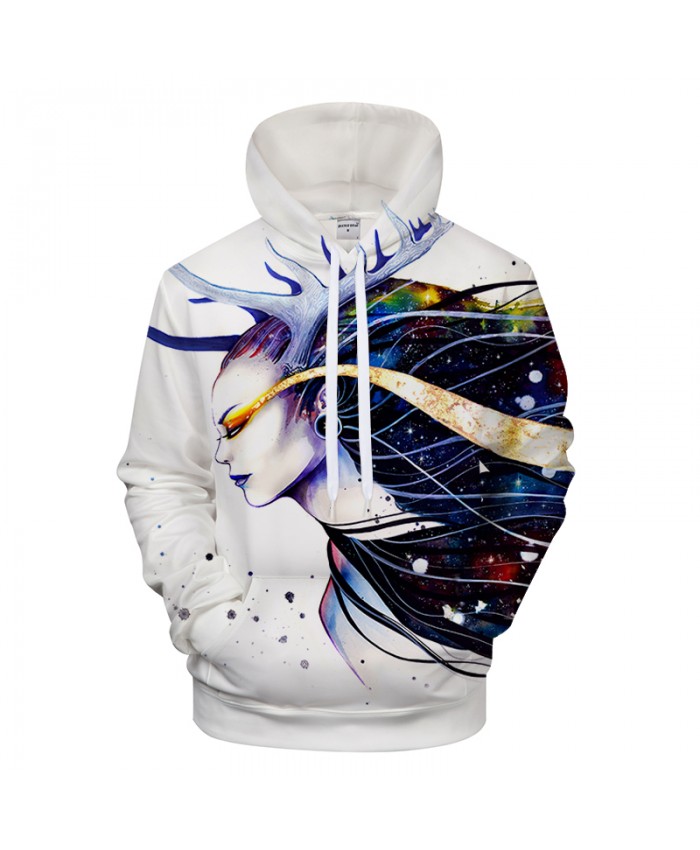 Goddess of the galaxy by Pixie cold Art 3D Men Women Hoodies Sweatshirts Unisex Streetwear Brand Jackets Quality Pullover
