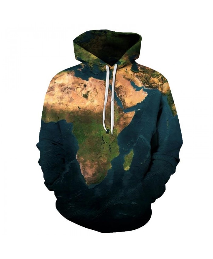 Golden Desert Map 3D Print Men Pullover Sweatshirt Pullover Hoodie Casual Fashion Men Hoodie Streetwear Sweatshirt