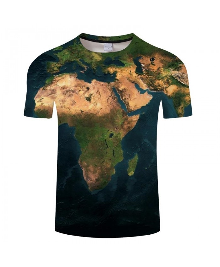 Golden Desert Map 3D Printed Men tshirt Mens Shirt Casual Summer Short Sleeve Male tshirt Brand Men Round Neck