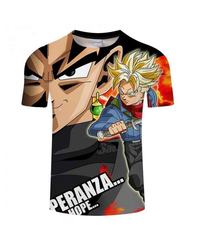 Grip Sword Cartoon Goku Dragon Ball 3D Print Men tshirt Anime Casual Short Sleeve Male Quick Dry O-neck Drop Ship