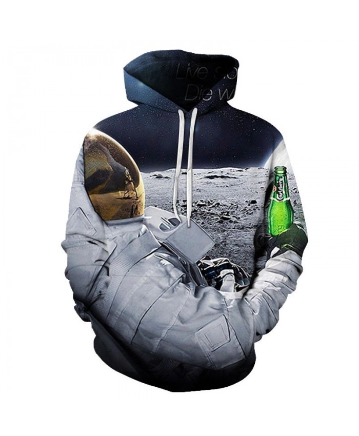 Grip The Bottle Beer 3D Printed Men Pullover Sweatshirt Pullover Hoodie Casual Fashion Men Hoodie Long Sleeve