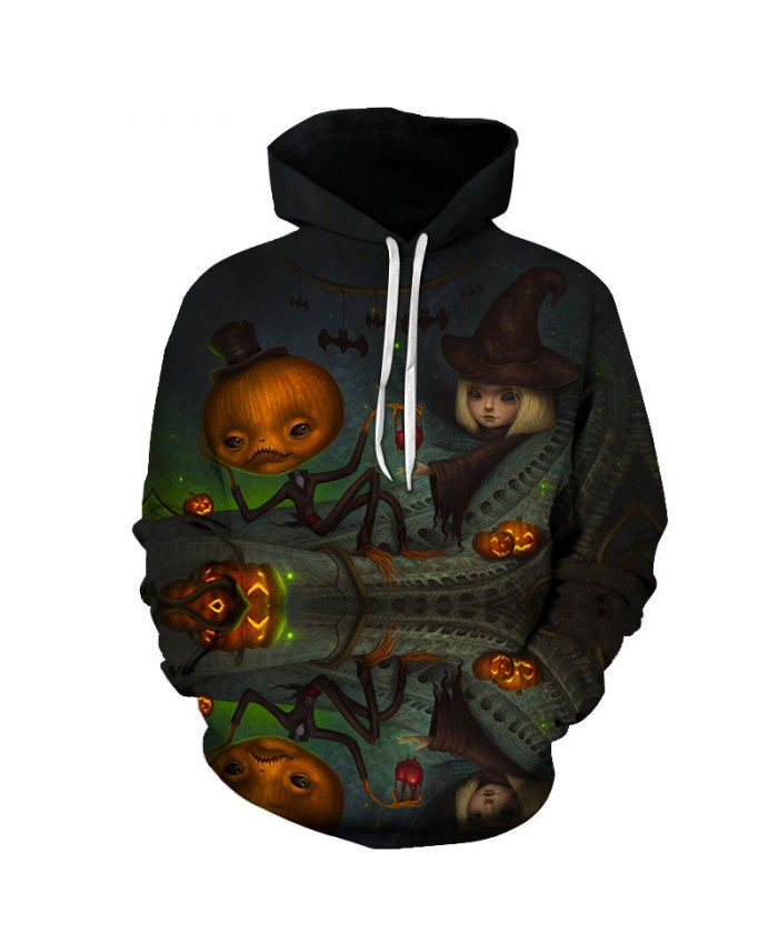 Halloween Eve 3D Hoodies Men Hoody Harajuku Hoodie Streatwear Sweatshirt Tracksuit Pullover Coat Hip Hop Dropship