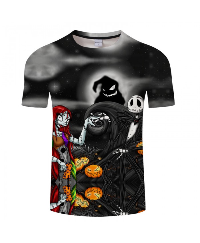 Halloween Party 3D Print T shirt Men T-shirt Brand Tops Tee Streetwear Summer Short Sleeve tshirt O-neck Drop Ship