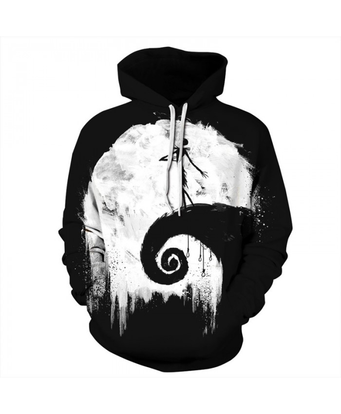Halloween Style Dark Dead Dancer Neutral Hooded Sweatshirt