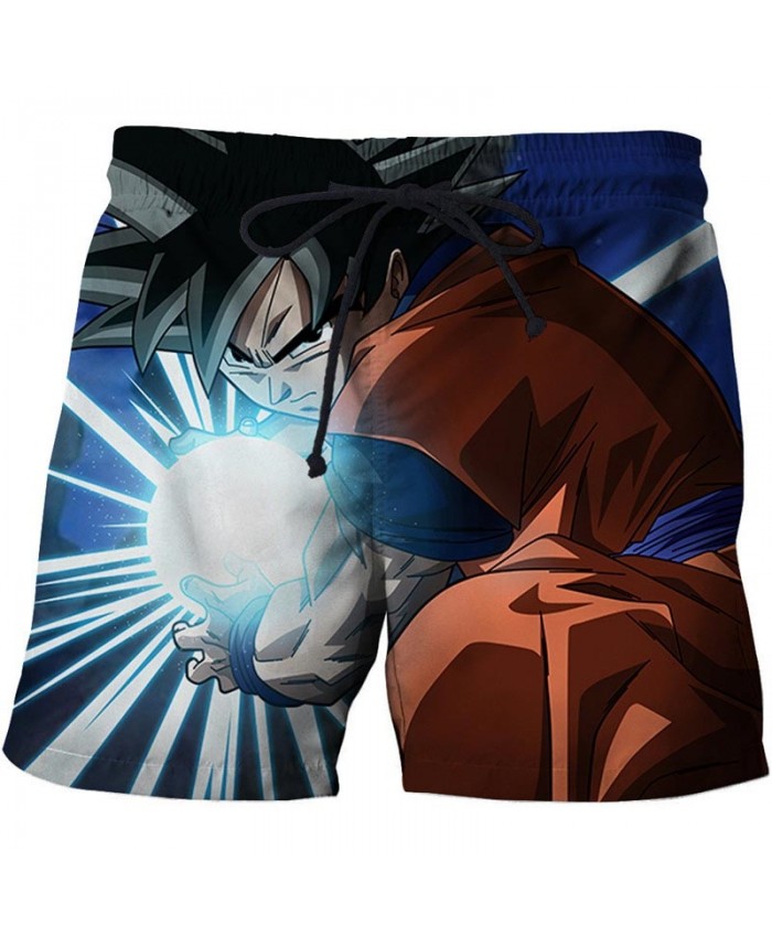 Hand Holding Dragon Ball Men Anime 3D Printed Beach Shorts Casual Summer Male Quick Drying Breathable Board Shorts