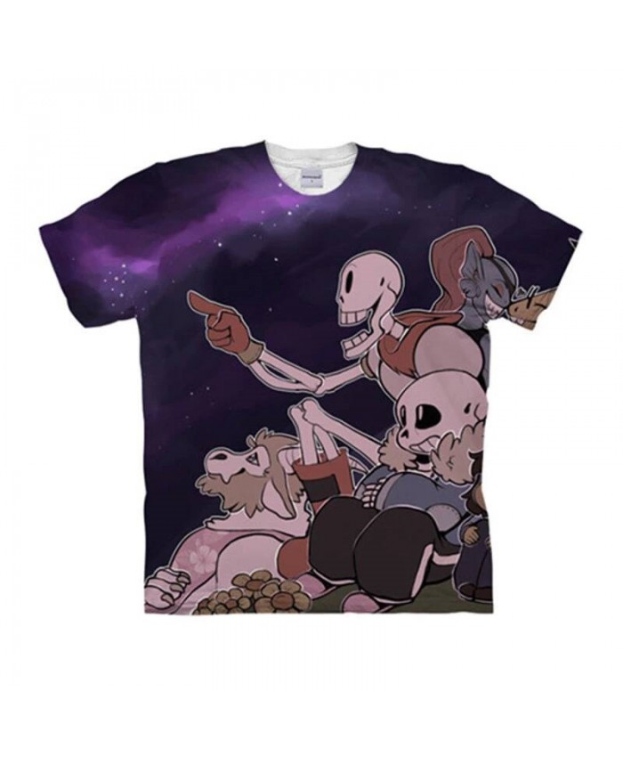 Hand Pointing To The Front Undertale 3D Men tshirt Crossfit Shirt Casual Summer Short Sleeve Male tshirt Fitness