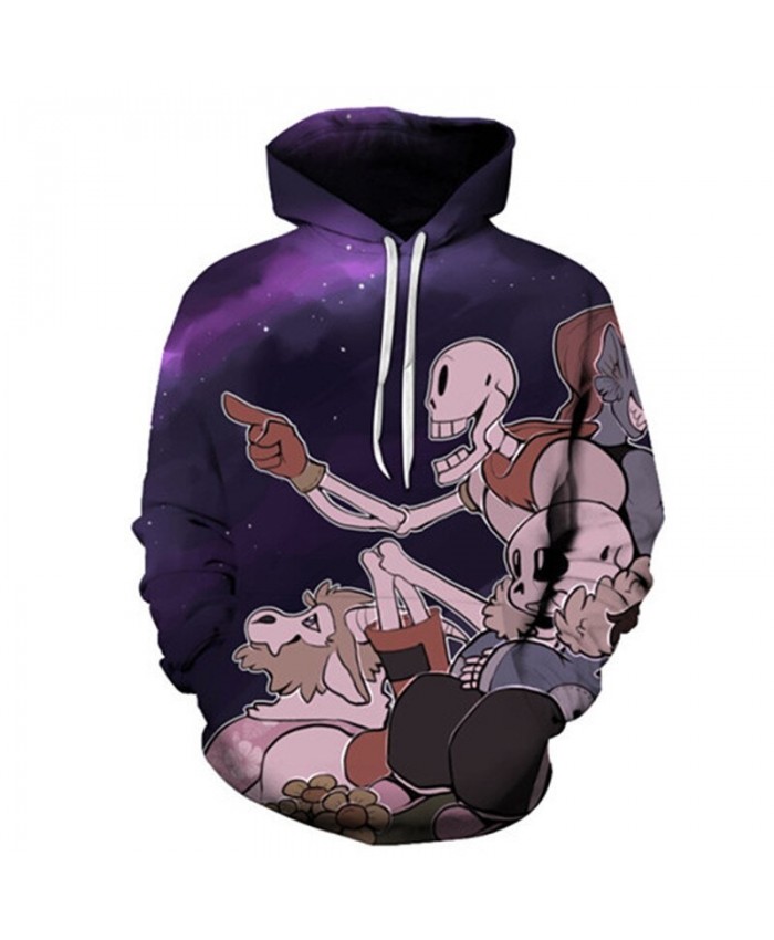 Hand Pointing To The Front undertale 3D Print Mens Pullover Sweatshirt Fashion Men Hoodies Custom Pullover Hoodie