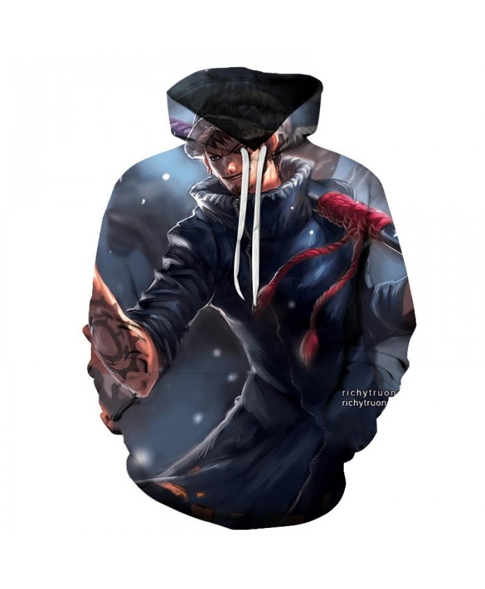 Hand Skill One Piece 3D Hoodies Mens Pullover Sweatshirt Fashion Men Hoodies Pullover Tracksuits Anime Hoodie Men