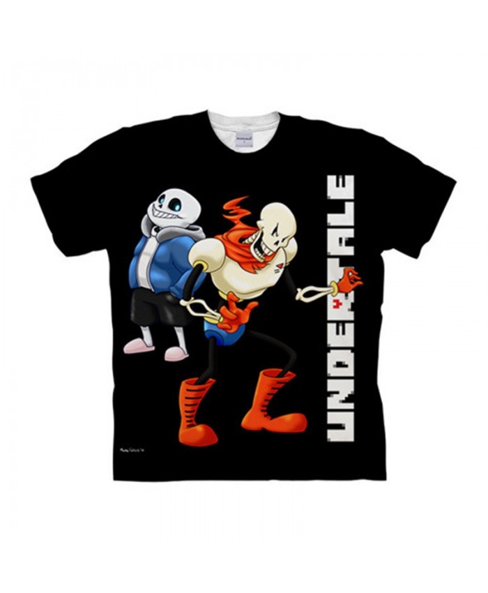 Humpback Undertale 3D Printed Men Anime tshirt Crossfit Shirt Casual Short Sleeve Male T Shirt Men Brand Tops&Tee