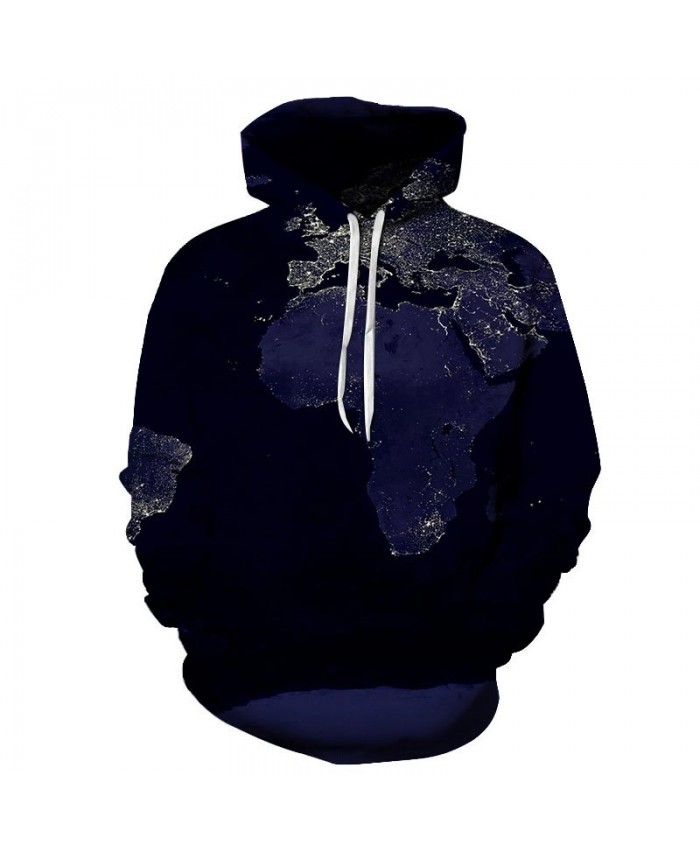 Ice Map 3D Printed Men Pullover Sweatshirt Pullover Hoodie Casual Fashion Hoodies Men Streetwear Sweatshirt Hoodie