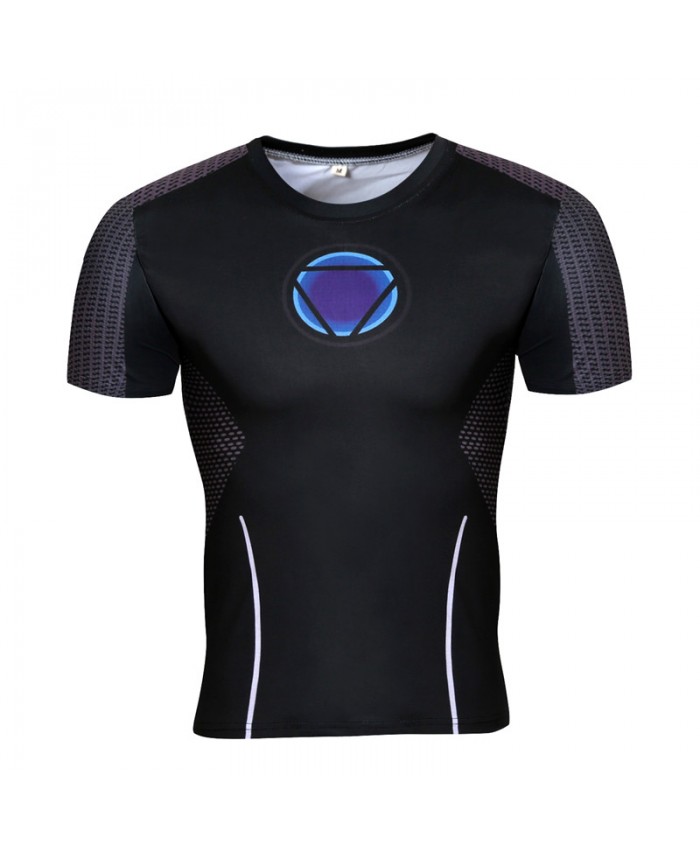 Iron man T shirt Men Cosplay Tops Tees Cool 3D Printed T-shirt Black Panther Camiseta Superhero Mens Tshirt 2021