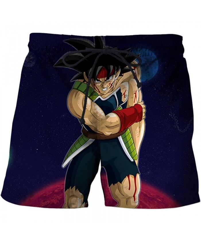 Knee Bleeding Dragon Ball Men Anime 3D Printed Beach Shorts Casual Summer Male Quick Dry Breathable Board Shorts