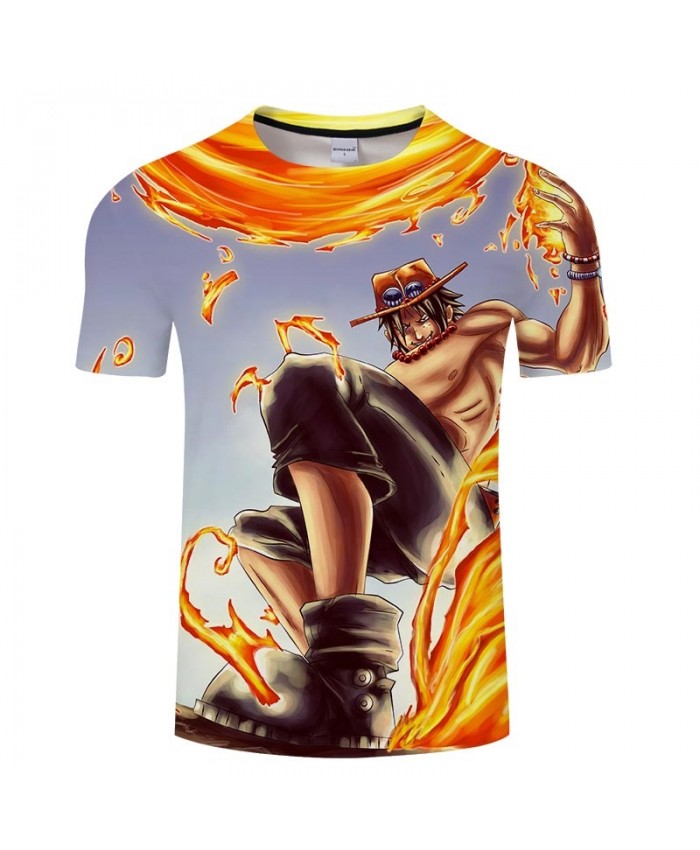 Launch Firepower One Piece 3D Print Men tshirt Crossfit Shirt Casual Summer Short Sleeve Male tshirt Men Tops&Tee
