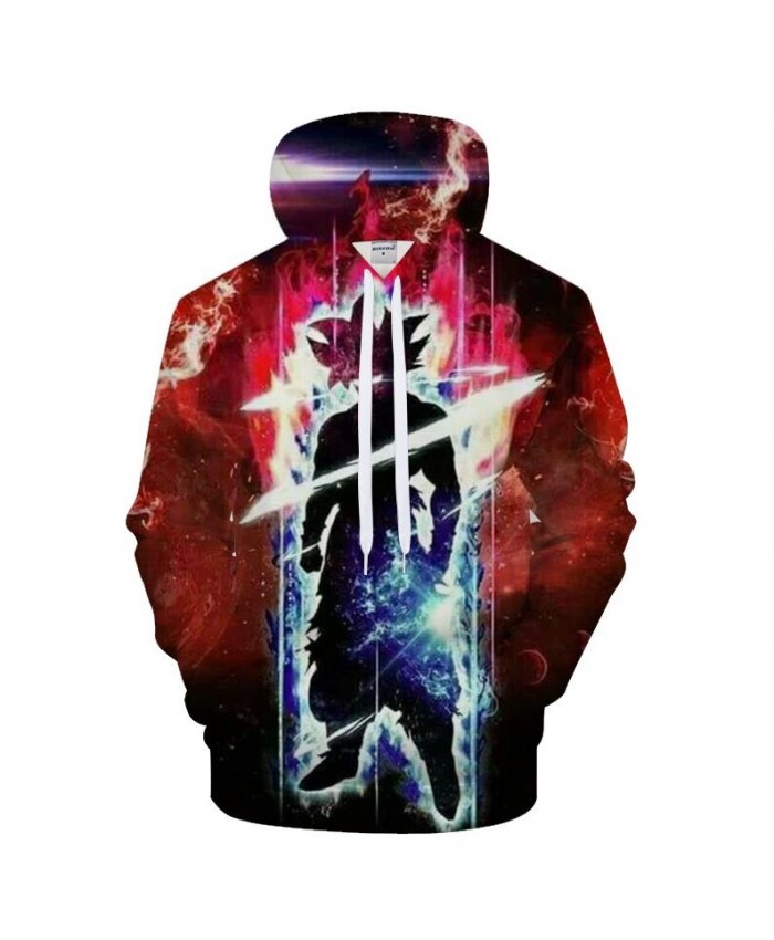 Lightning 3D Hoodies Goku Hoody Men Sweatshirt Galaxy Tracksuit Anime Pullover Streetwear Coat Boy Hip Hop Drop Ship