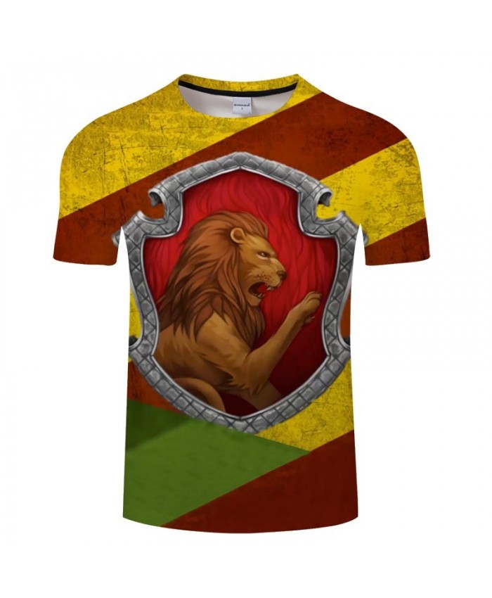 Lion Mouth Movie 3D Print Men tshirt Crossfit Shirt Casual Summer Short Sleeve Male tshirt Brand Men Fashion O-neck