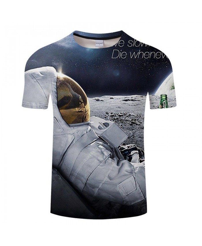Lying Down Beer 3D Print Men tshirt Crossfit Shirt Casual Summer Short Sleeve Male tshirt Brand Men O-neck Tops&Tee