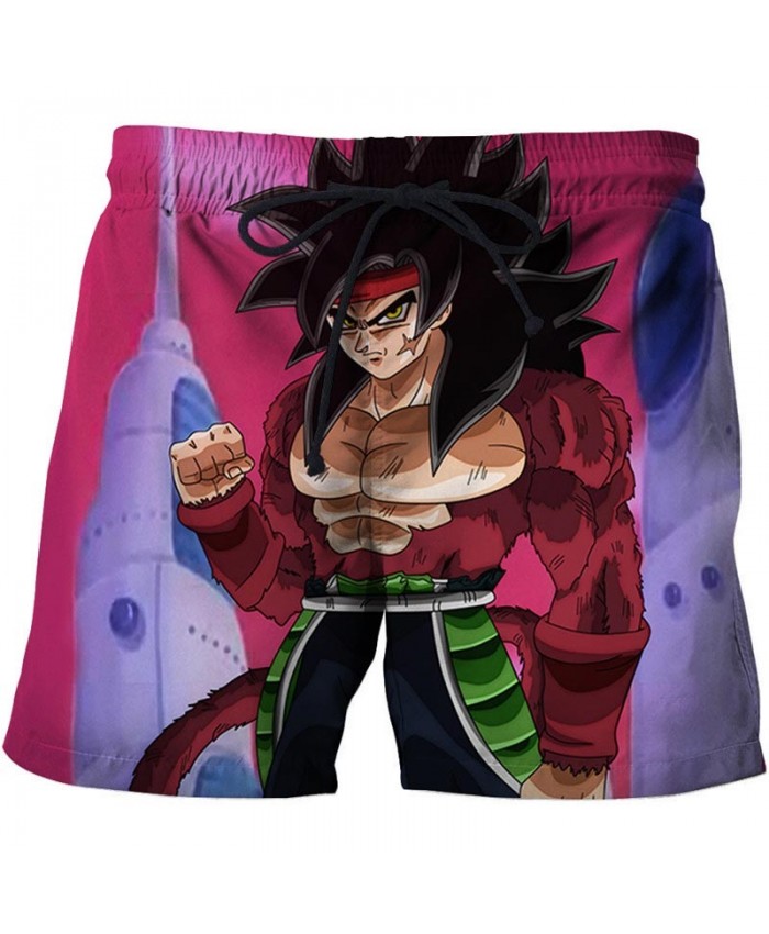 Make A Fist Dragon Ball Men Anime 3D Printed Beach Shorts Casual Summer Male Quick Dry Breathable Board Shorts