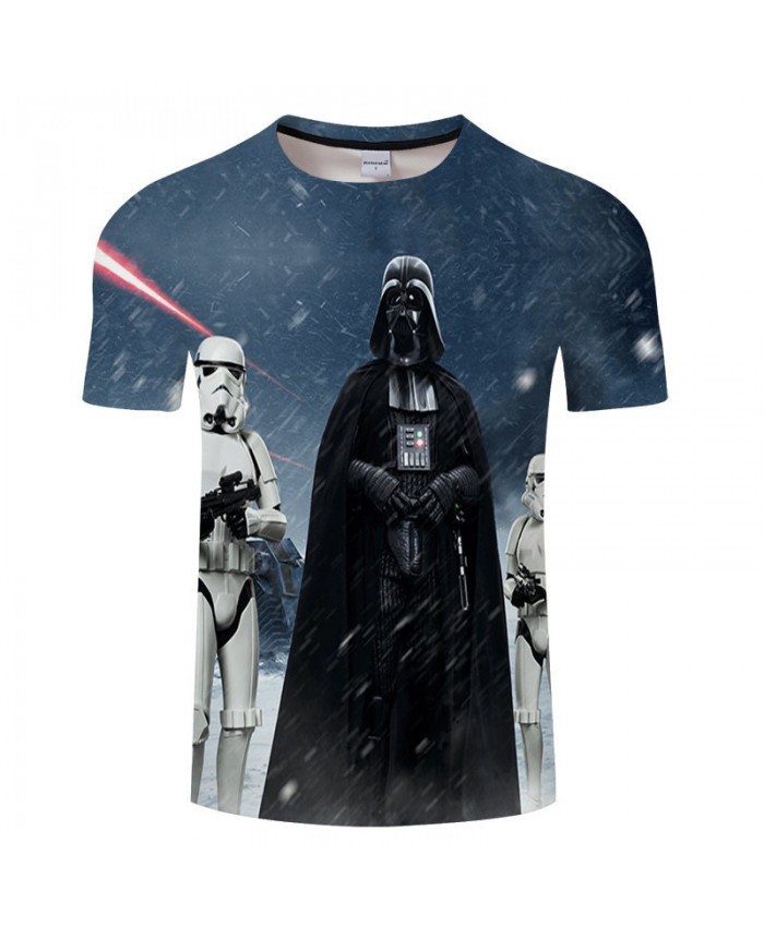 Man In Black Star Wars 3D Print T Shirt Men Women tshirt Summer Casual tshirt Short Sleeve O-neck Tops&Tee Drop Ship