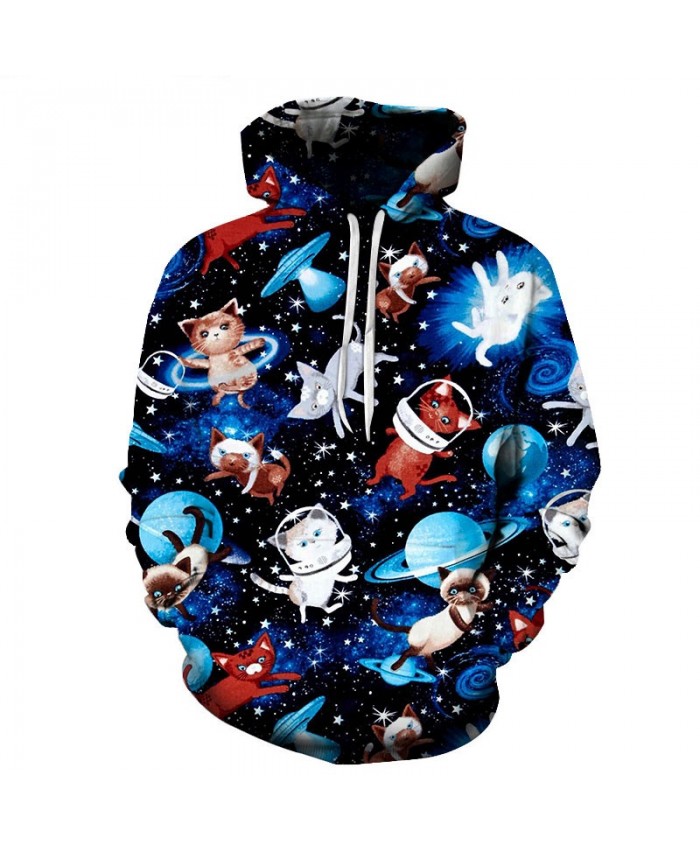 Many Kittens 3D Printed Mens Pullover Sweatshirt Pullover Casual Hoodie Men Streetwear Sweatshirt 2021 New Hoodie