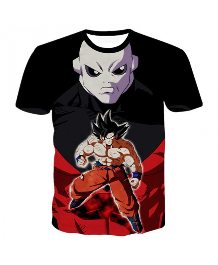 Men's Casual Summer 3D T Shirt Hot Anime Dragon Ball T Shirts Ultra Instinct Super Saiya Muscle Vegeta Son Goku Printed T-Shirt