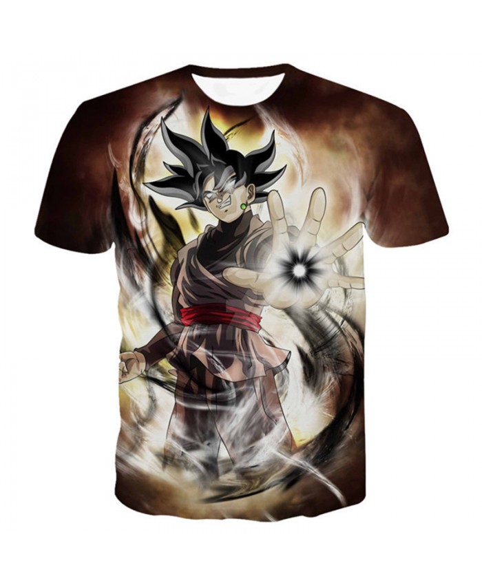 Men Summer Camiseta Dragon Ball T Shirt Son Goku Super Vegeta Shirt Cartoon Kids Top Tees Short Sleeve Mens T Shirts