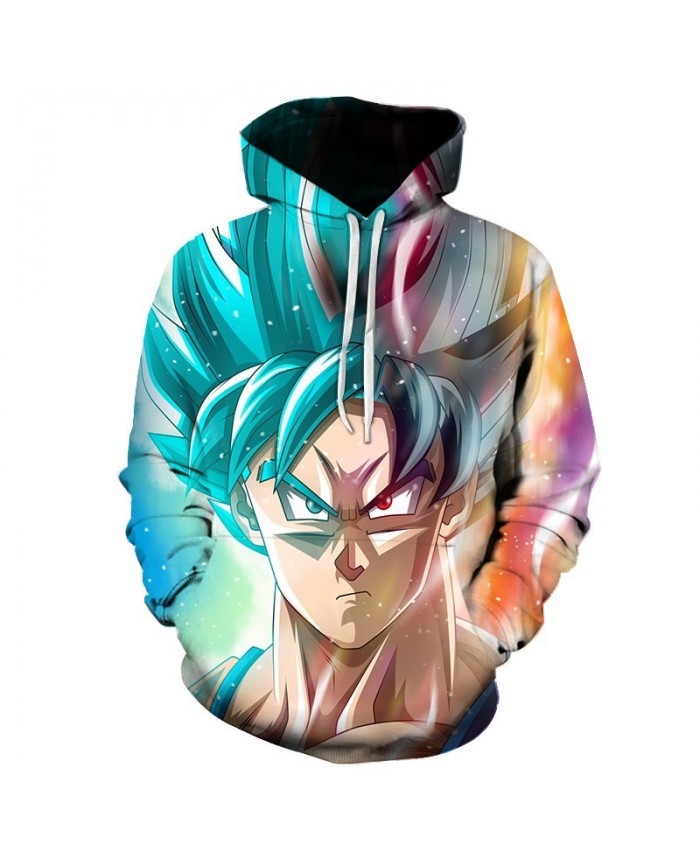 Men Women Hoodies 3d Punk Dragon Ball Sweatshirts Funny Animal Pattern Pritned Pullover Autumn Winter Hooded Streetwear
