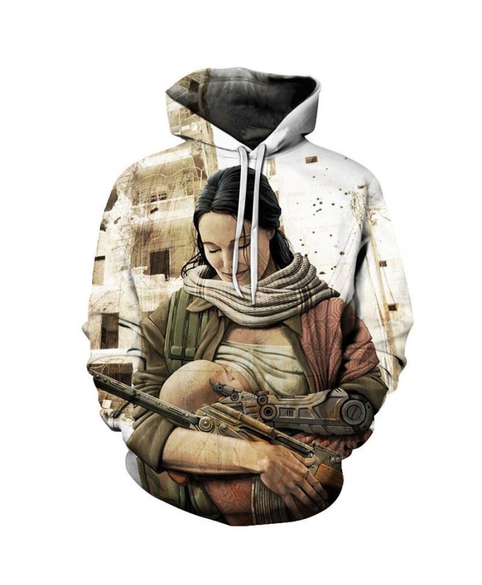 Mom Feeds Food 3D Printed Mens Pullover Sweatshirt Clothing for Mens Custom Pullover Hoodie Streetwear Sweatshirt