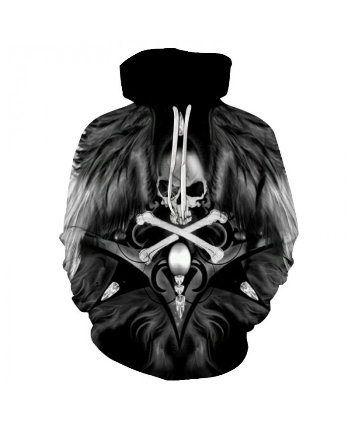 Motorcycle Art Skull Hoodies Men Women New Fashion Autumn Winter Sportswear Tracksuit Brand Hooded Sweatshirt Hoody Tops