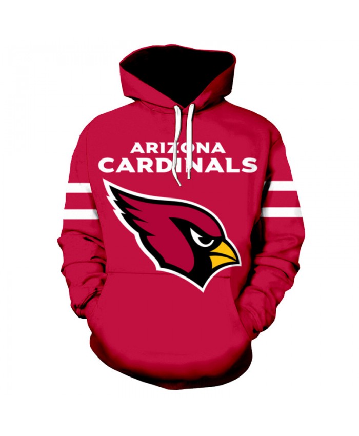 NFL American football Fashion 3D hooded sweatshirt Arizona Cardinals cool pullover